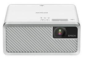 【中古】EPSON dreamio ホームプロジェクター(2500000:1 2000lm) WXGA対応 メディアストリーミング端末あり EF-100WATV