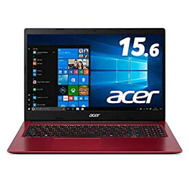 【中古】Acerノートパソコン Aspire3 A315-34-F14U/R Windows 10 CeleronN4000 4GB 256GBSSD 15.6型 レッド