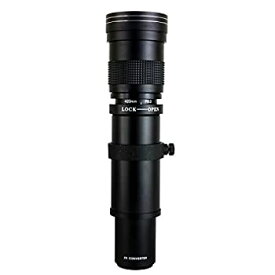 【中古】Opteka 420-1600mm f/8.3 HD 望遠ズームレンズ キヤノン EOS 80D 77D 70D 60D 60Da 50D 7D 6D 5D 5DS 1Ds Rebel T7i T7s T6s T6i T6 T5i T5 T4i