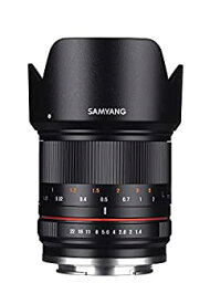 【中古】SAMYANG 広角単焦点レンズ 21mm F1.4 ED AS UMC CS ブラック フジフイルム X用 APS-C用 マニュアルフォーカス