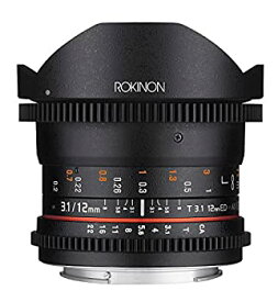 【中古】Rokinon Cine DS 12mm T3.1 Ultra Wide Cine Fisheye Lens for Sony E Mount Interchangeable Lens Cameras (NEX) - Full Frame Compatible [並