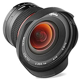 【中古】Opteka 12?mm F / 2.8手動フォーカスHD MC Wide Angleレンズfor Olympus Micro 4?/ 3マウントデジタルカメラ