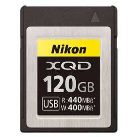 【中古】Nikon XQDメモリーカード ブラック 120GB MC-XQ120G