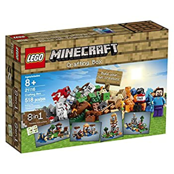楽天市場】【中古】LEGO Minecraft 21116 Crafting Box[並行輸入品  