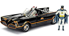 【中古】Batmobile (Batman 1966) Jada Diecast Model With Batman & Robin 1:24