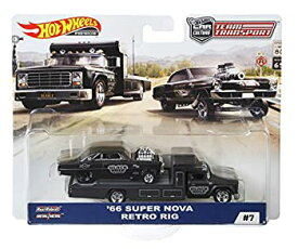 【中古】HW チームトランスポートChevy Super Nova 66 with Retro Rig(マテル ホットウィール FLF56-986C)