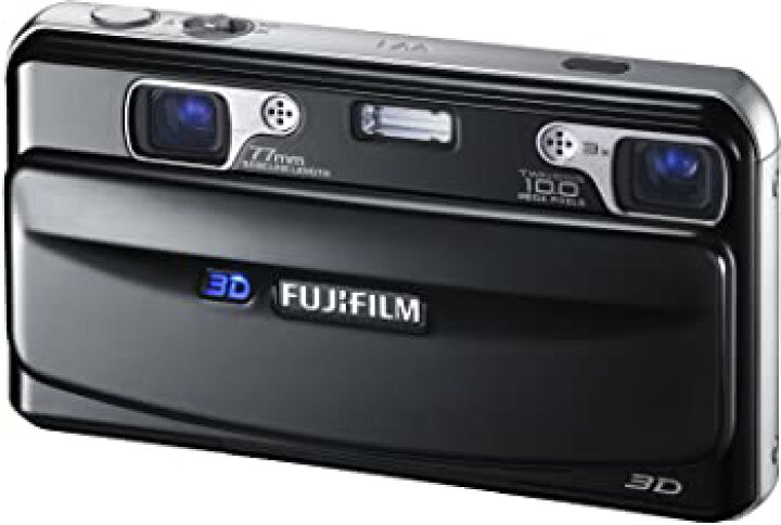 楽天市場】【中古】FUJIFILM 3Dカメラ FinePix REAL ブラック F FX-3D 