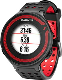 【中古】GARMIN(ガーミン) ランニングウォッチ 時計 GPS ForeAthlete 220J ブラック/レッド Bluetooth対応 114764