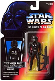 【中古】(未使用品)Star Wars Power of the Force Tie Fighter Pilot Action Figure with Imperial Issue Blaster Pistol