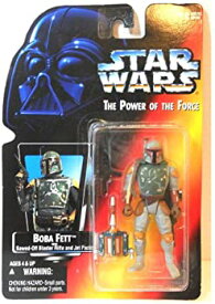 【中古】(未使用品)Star Wars The Power Of The Force Red Card Boba Fett Action Figure 3.75 Inches
