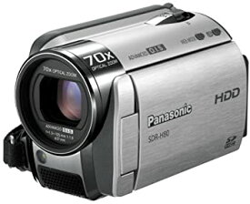 【中古】パナソニック SD/HDDビデオカメラ シルバー SDR-H80-S