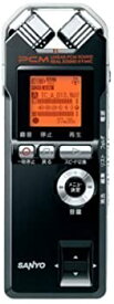 【中古】SANYO デジタルボイスレコーダー 「DIPLY TALK」 (ブラック) ICR-PS1000M(K)
