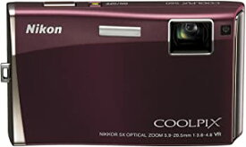 【中古】Nikon デジタルカメラ COOLPIX (クールピクス) S60 ボルドーワインレッド COOLPIXS60BRD