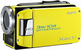 【中古】SANYO ハイビジョン 防水デジタルムービーカメラ Xacti (ザクティ) DMX-WH1 イエロー DMX-WH1(Y)