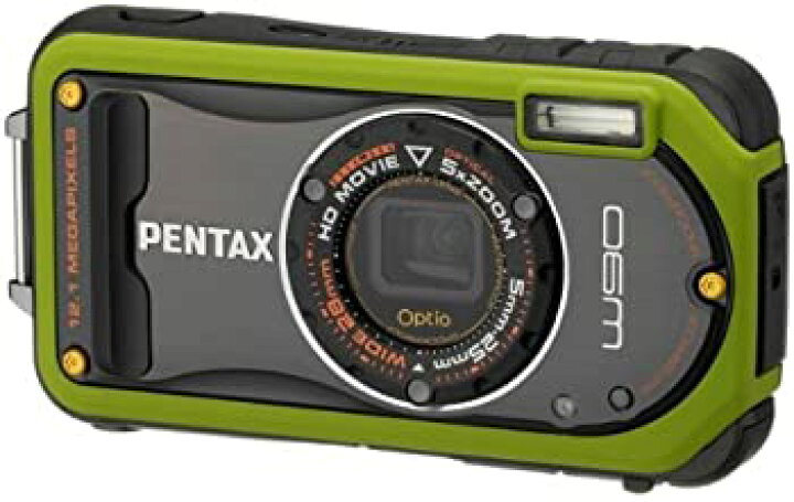 楽天市場】【中古】PENTAX 防水デジタルカメラ Optio W90 ピスタチオ 