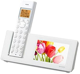 【中古】シャープ デジタルコードレス電話機 親機のみ ホワイト系 JD-4C1CL-W