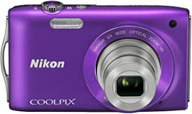 【中古】Nikon デジタルカメラ COOLPIX (クールピクス) S3300 ラベンダーパープル S3300PP