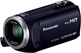 【中古】パナソニック デジタルハイビジョンビデオカメラ V520 内蔵メモリー32GB ダークネイビー HC-V520M-A