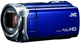 【中古】JVCKENWOOD JVC ビデオカメラ EVERIO GZ-E565 内蔵メモリー32GB ロイヤルブルー GZ-E565-A