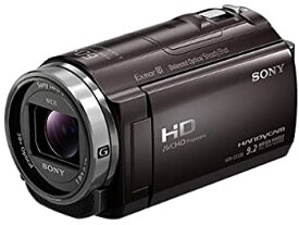 【中古】ソニー SONY ビデオカメラ Handycam CX535 内蔵メモリ32GB ボルドーブラウン HDR-CX535/T