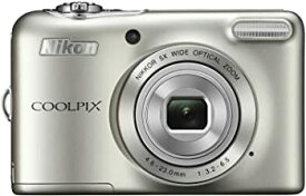 【中古】Nikon デジタルカメラ COOLPIX L32 シルバー 光学5倍ズーム 2005万画素 乾電池タイプ L32SL
