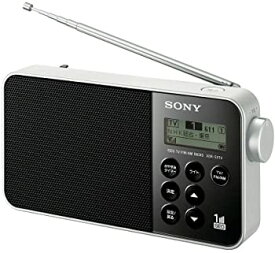 【中古】ソニー ラジオ XDR-55TV : FM/AM/ワンセグTV音声対応 おやすみタイマー搭載 乾電池対応 ブラック XDR-55TV B