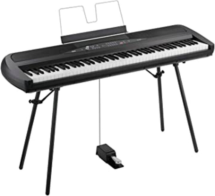 楽天市場】【中古】KORG(コルグ) 電子ピアノ 88鍵 ブラック SP-280-BK 