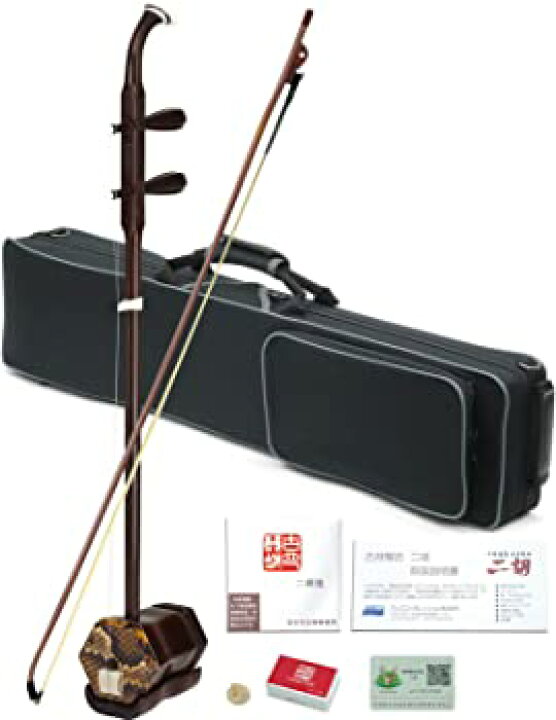 楽天市場】【中古】（非常に良い）古月琴坊 老紅木二胡 ER-1600 