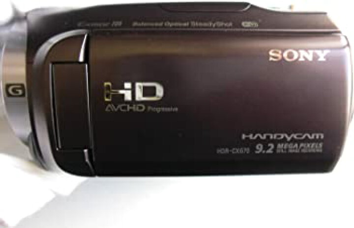 楽天市場】【中古】SONY HDビデオカメラ Handycam HDR-CX670 ボルドー 