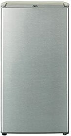 【中古】アクア 75L 1ドア冷蔵庫（直冷式）ブラッシュシルバーAQUA AQR-8G-S