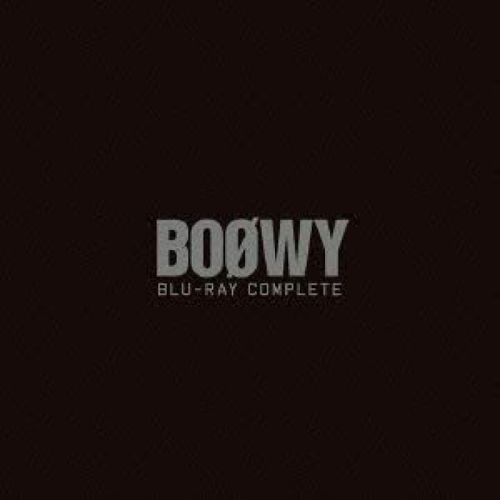 楽天市場】【中古】BOΦWY Blu-ray COMPLETE(完全限定生産盤  