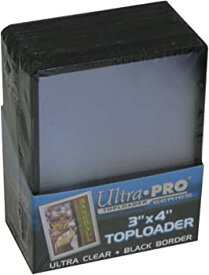 【中古】ウルトラプロ トップローダー ホルダー 黒枠 (BLACK) BOX (25枚入り)