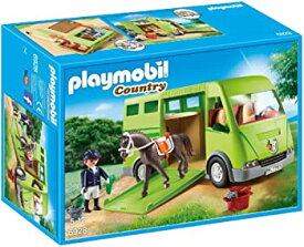 【中古】Playmobil 6928 Cavalier avec van et cheval