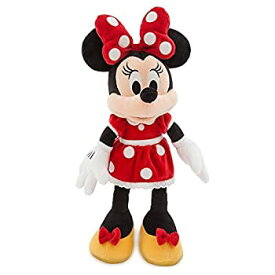 【中古】Disney ディズニー Minnie Mouse Plush ミニーマウス ぬいぐるみ レッド 中サイズ 18インチ 46cm 2018 [並行輸入品]