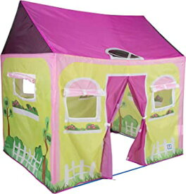 【中古】(未使用品)[パシフィックプレイテント]Pacific Play Tents Kids Cottage Play House Tent Playhouse for Indoor / Outdoor Fun 58 x 48 x [並行輸入品]