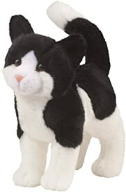 【中古】Plush Stuffed Animal: Black and White Cat by Douglas