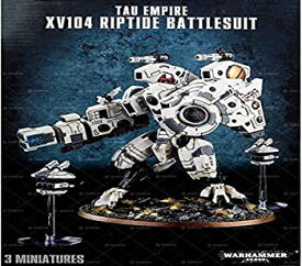 【中古】Games Workshop - Warhammer 40k - Tau - Exo-Armure XV104 Riptide