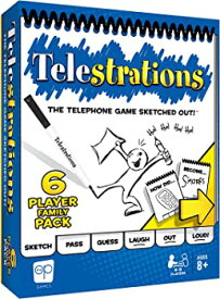 【中古】テレストレーション (Telestrations) 6 Player - Family Pack [並行輸入品] ボードゲーム