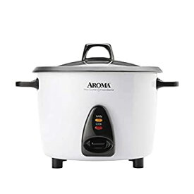 【中古】Aroma Housewares ARC-360-NGP 20-Cup Pot-Style Rice Cooker & Food Steamer White by Aroma Housewares