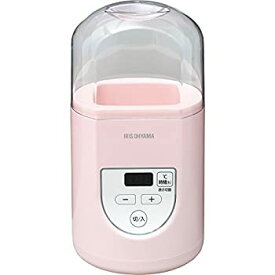 【中古】アイリスオーヤマ ヨーグルトメーカー プレミアム 温度調節機能 ピンク IYM-012