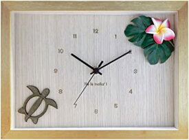 【中古】K-ART.JAPAN 置き時計・掛け時計 ピンク/ナチュラル サイズ:幅27×高さ20×厚4.5cm