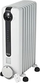 【中古】（非常に良い）デロンギ(DeLonghi) ?オイルヒーター ホワイト?L字型フラットフィン8枚 [8~10畳用] ?JRE0812