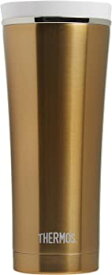 【中古】Thermos Sipp 16 Ounce Stainless Steel Vacuum Insulated Travel Tumbler, Gold　[並行輸入品]