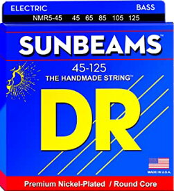 【中古】(未使用品)DR ベース弦 5弦 SUNBEAM ニッケルメッキ .045-.125 NMR5-45