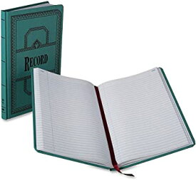 【中古】(未使用品)Record/Account Book, Record Rule, Blue, 300 Pages, 12 1/8 x 7 5/8 (並行輸入品)