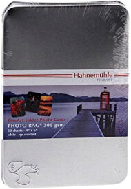 【中古】Hahnemuhle フォトラグペーパー (4 x 6インチ、30枚)