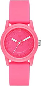 【中古】Skechers Watch SR6032 Rosencrans, Quartz Analog Display, Water Resistant, Pink Silicone Band, Buckle Closure, Pink