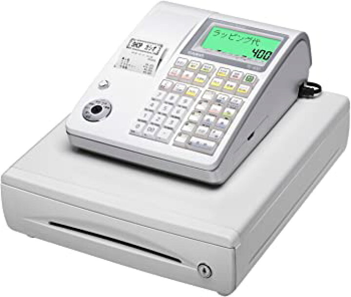 楽天市場】【中古】（非常に良い）カシオ レジスター 10部門 ドロア 