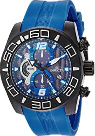 【中古】Invicta Men &apos;s &apos; Pro Diver &apos; Quartzステンレススチールand Silicone Casual Watch , Color : Blue ( Model : 22812)