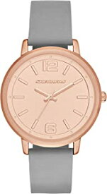 【中古】Skechers Women's Ardmore Quartz Metal and Silicone Casual Watch, Color: Rose Gold-Tone, Grey (Model: SR6075)